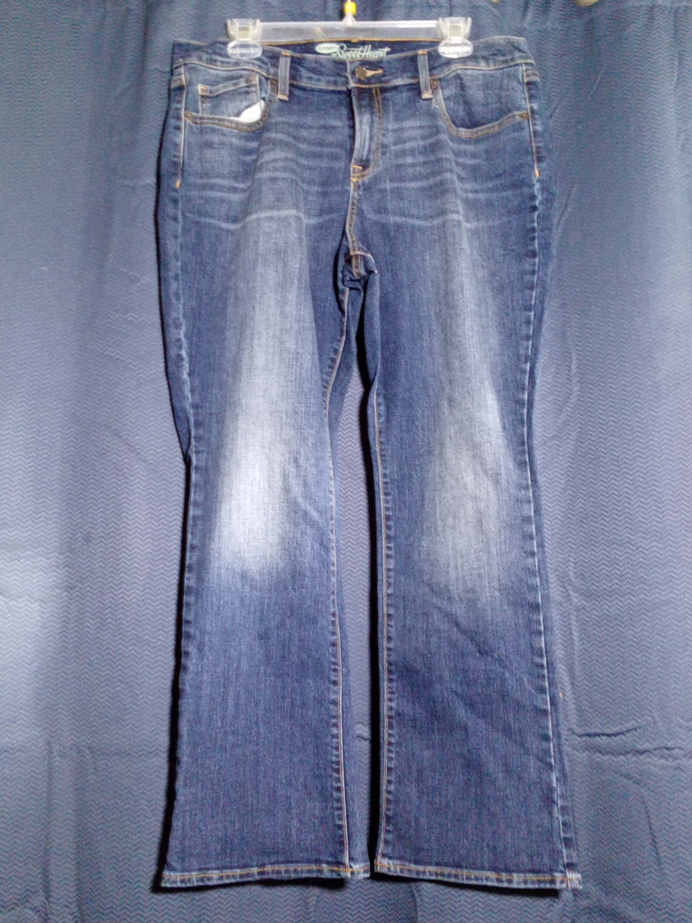 Old Navy Blue Faded Flare Jeans